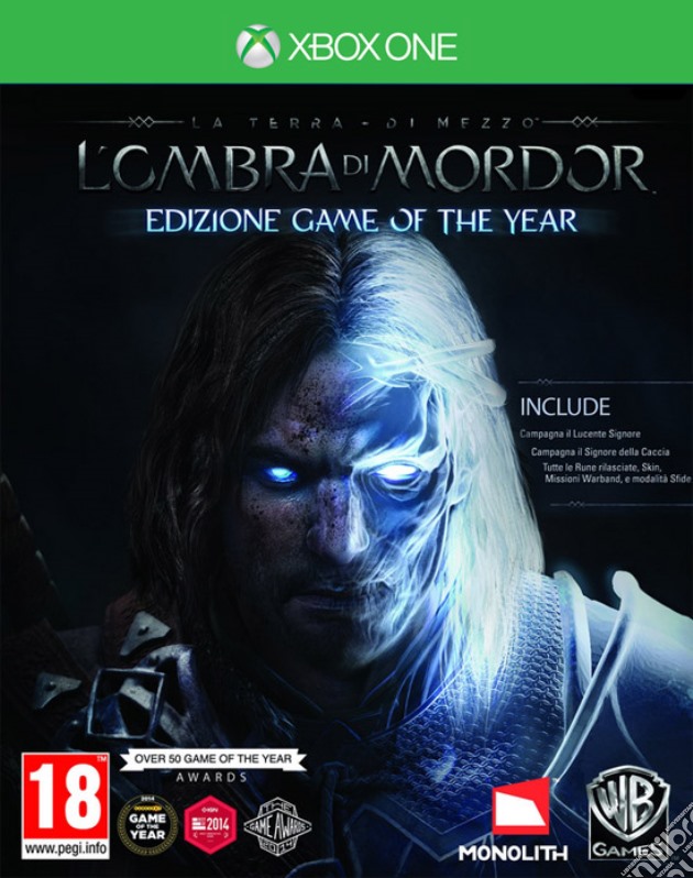 Terra di Mezzo-L'Ombra di Mordor GOTY Ed videogame di XONE
