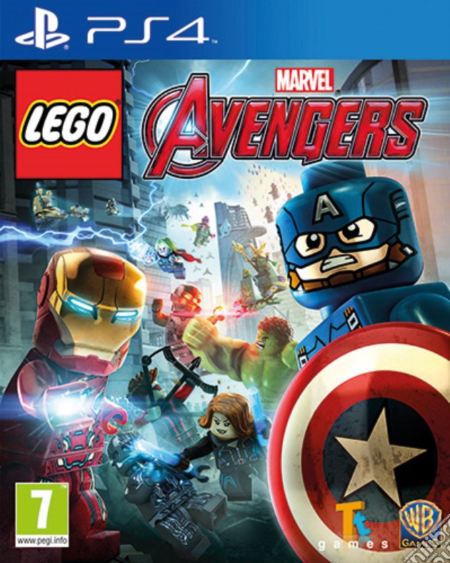Lego Marvel Avengers videogame di PS4