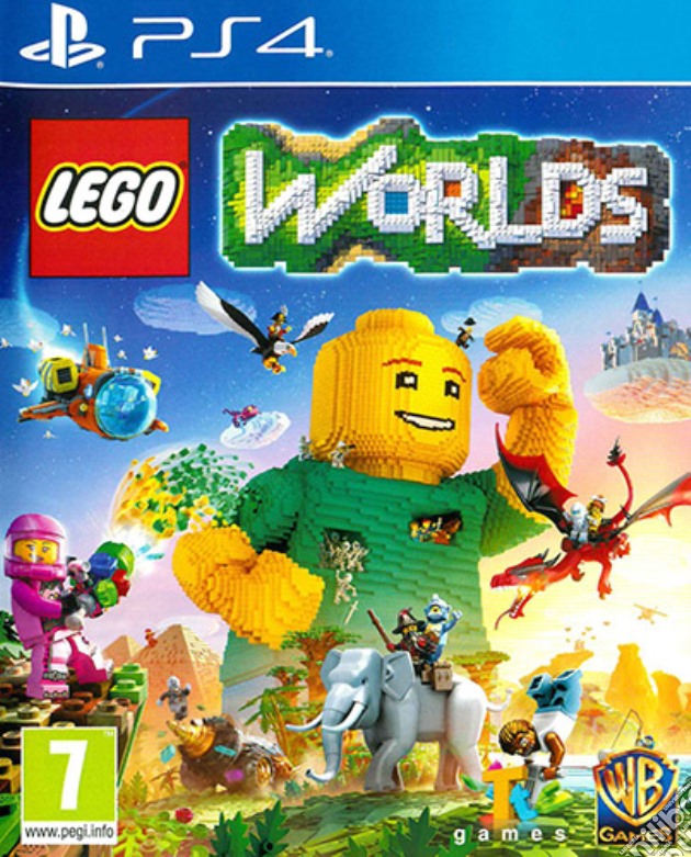 Lego Worlds videogame di PS4