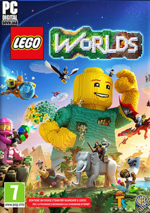 Lego Worlds videogame di PC