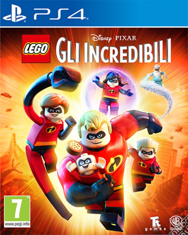 Lego Gli Incredibili videogame di PS4