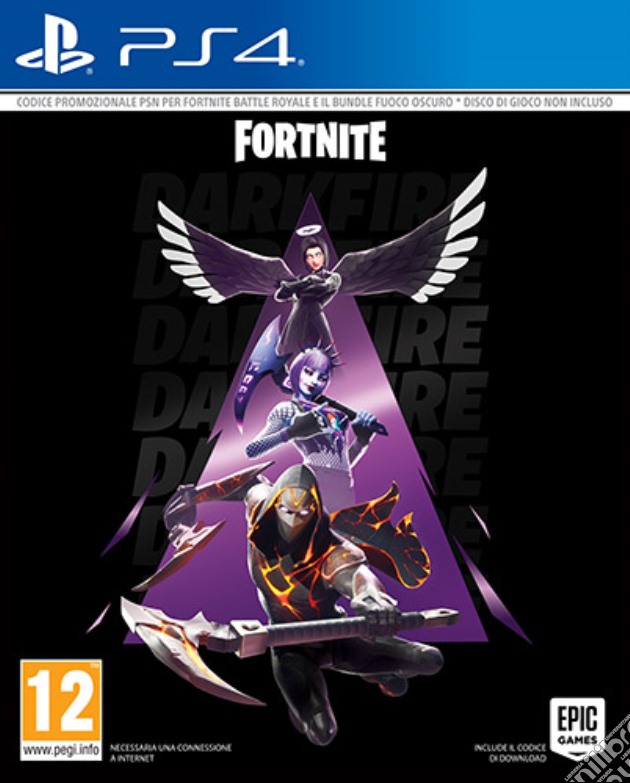 Fortnite - Bundle Fuoco Oscuro videogame di PS4