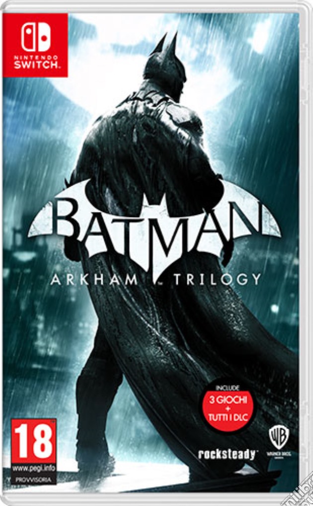 Batman Arkham Trilogy videogame di SWITCH