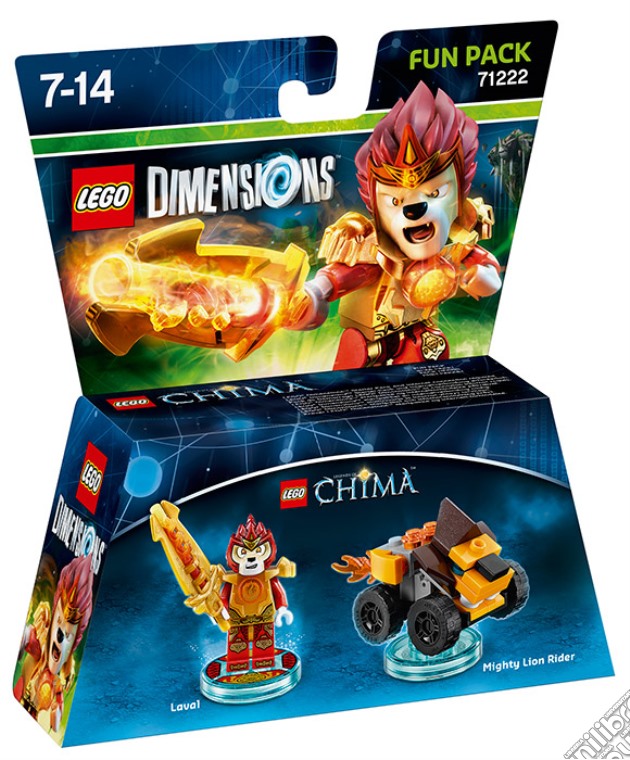 LEGO Dimensions Fun Pack Chima Laval videogame di TTL