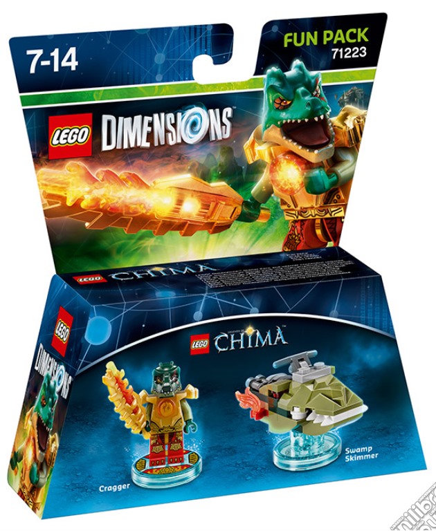 LEGO Dimensions Fun Pack Chima Cragger videogame di TTL