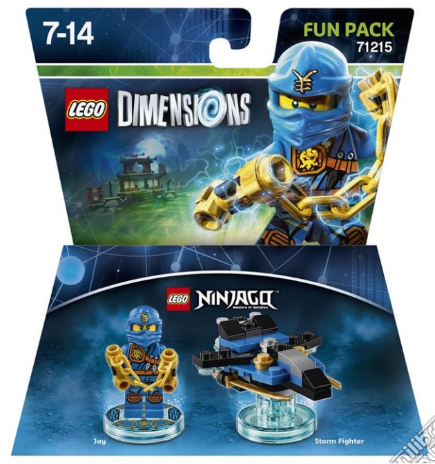LEGO Dimensions Fun Pack Ninjago Jay videogame di ACC