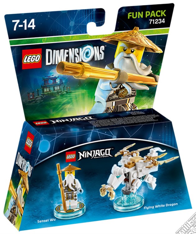 LEGO Dimensions Fun Pack Sensei Wu videogame di TTL