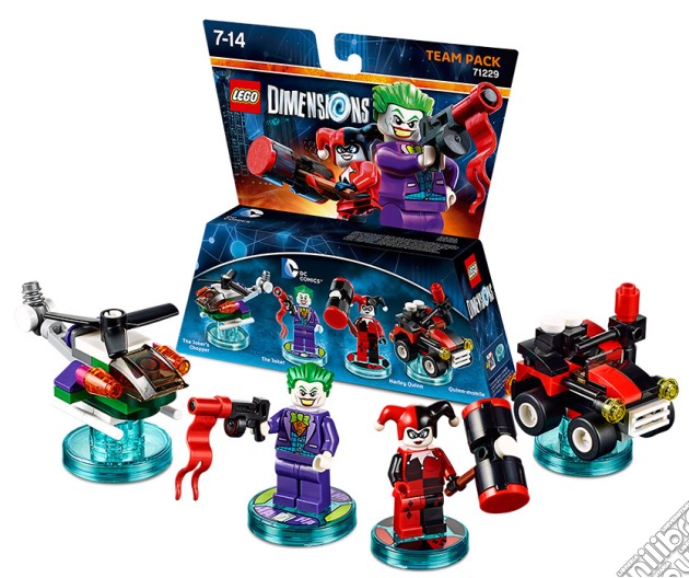 LEGO Dimensions Team Pack Joker e Harley videogame di TTL