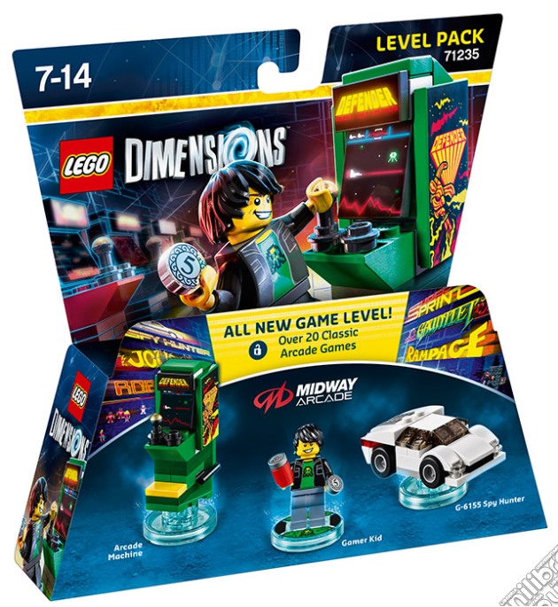 LEGO Dimensions Level Pack Retro Games videogame di TTL