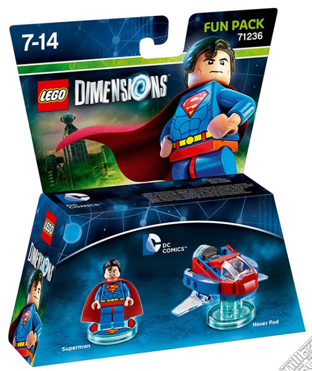 LEGO Dimensions Fun Pack DC Superman videogame di TTL