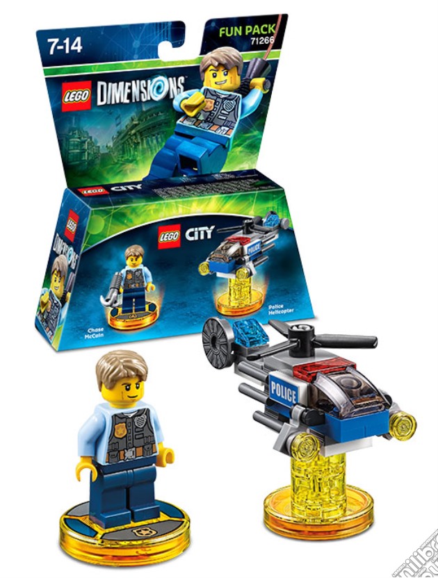 LEGO Dimensions Fun Pack Lego City videogame di TTL