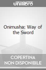 Onimusha: Way of the Sword game
