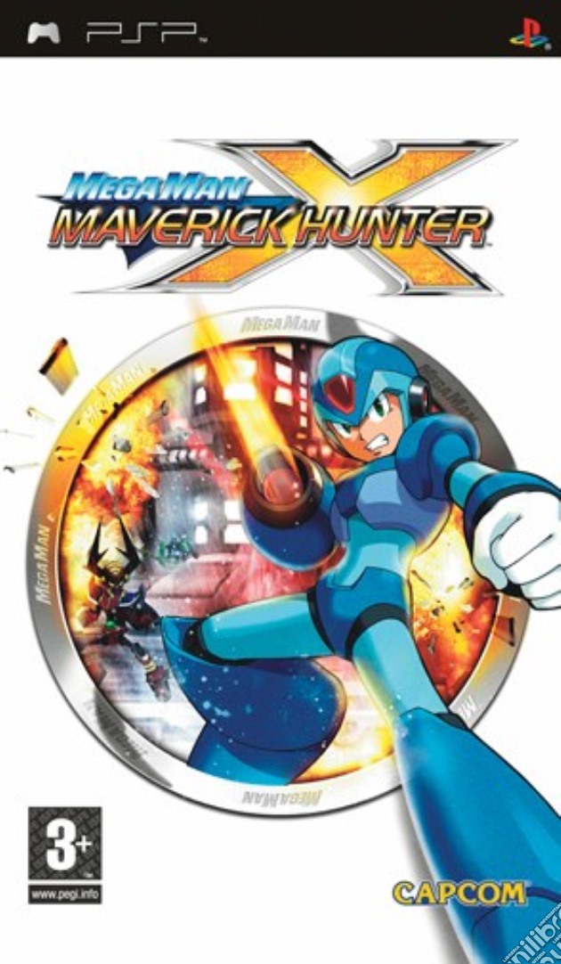 Megaman Maverick Hunter X videogame di PSP
