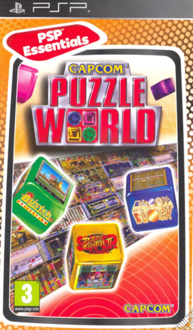 Essentials Capcom Puzzle World videogame di PSP