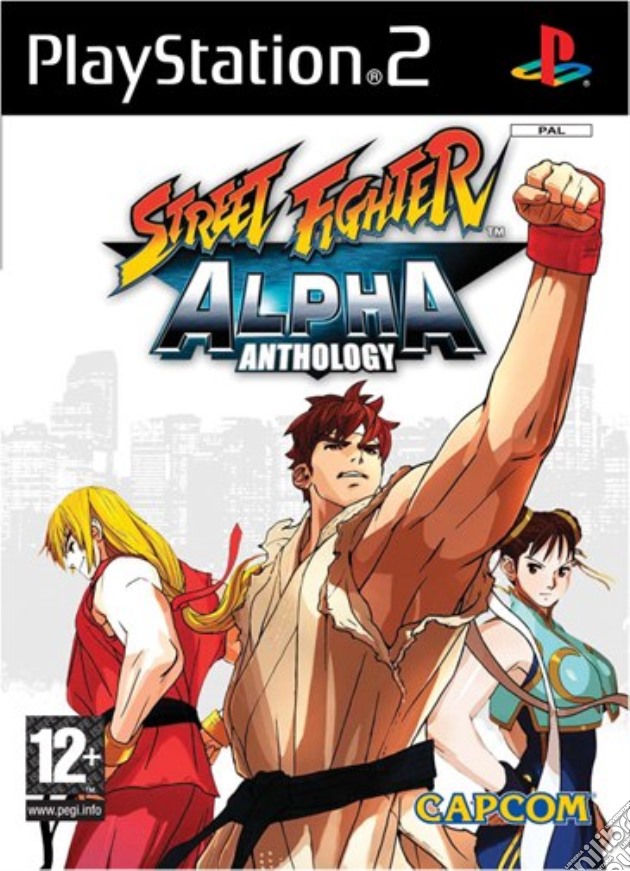 Street Fighter Alpha Anthology videogame di PS2