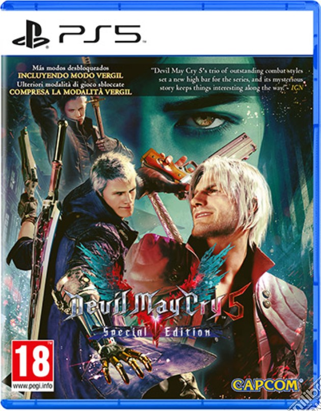 Devil May Cry 5 Special Edition videogame di PS5