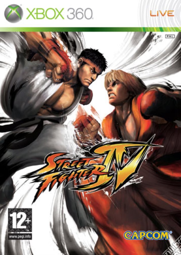 Street Fighter IV videogame di X360