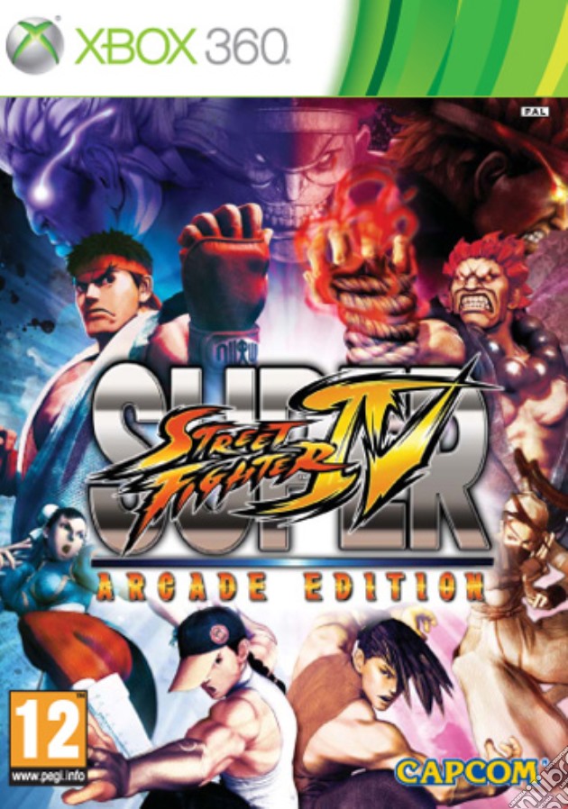 Super Street Fighter IV Arcade Edition videogame di X360