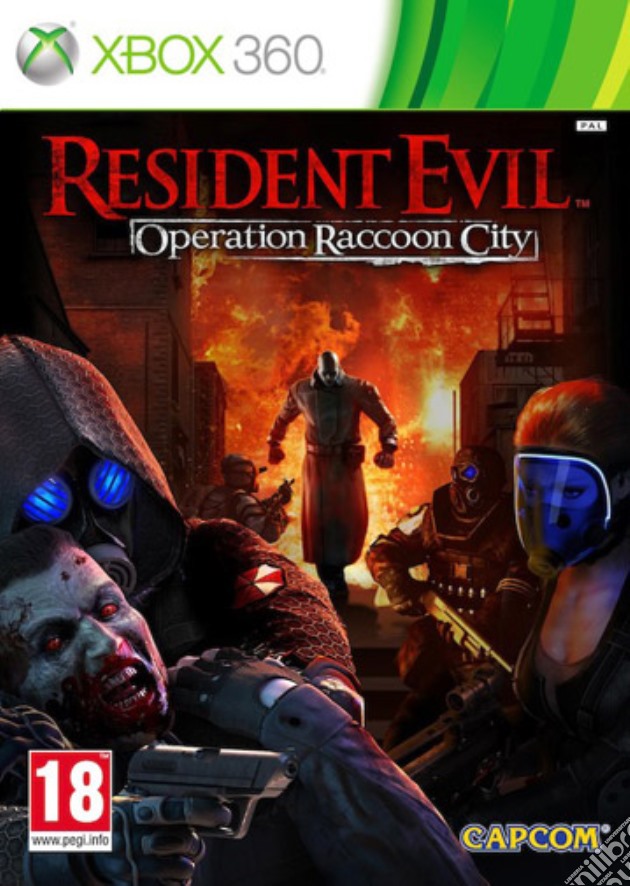 Resident Evil Operation Raccoon City videogame di X360