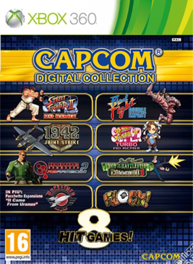 Capcom Digital Collection videogame di X360