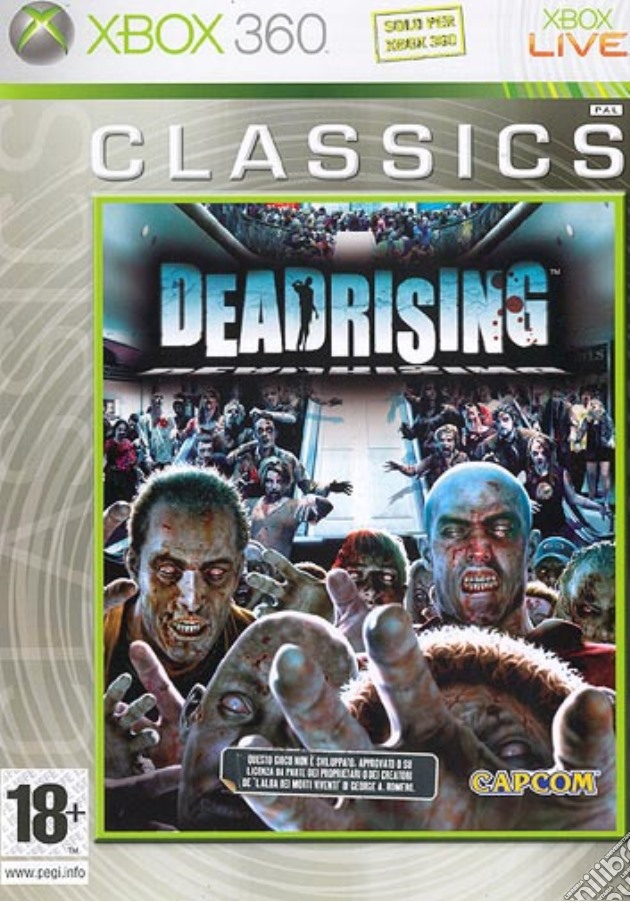 Dead Rising CLASSICS videogame di X360