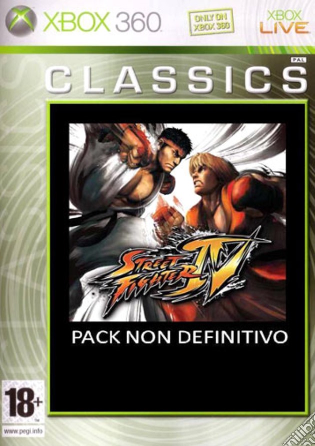 Street Fighter IV Classic videogame di X360