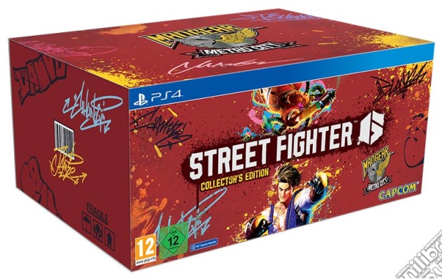 Street Fighter 6 Collector's Edition Mad Gear Box videogame di PS4