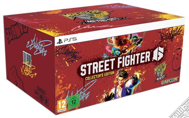 Street Fighter 6 Collector's Edition Mad Gear Box videogame di PS5