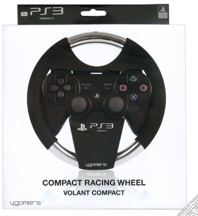 PS3 Compact Racing Wheel videogame di PS3