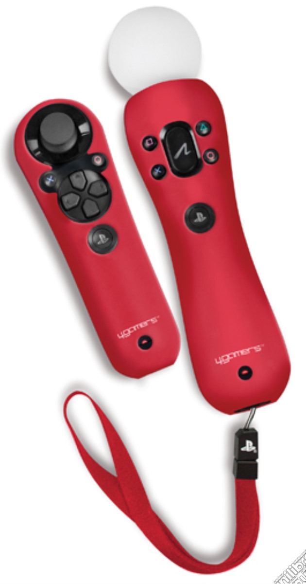 PS3 Move Controller Silicone - Red videogame di PS3