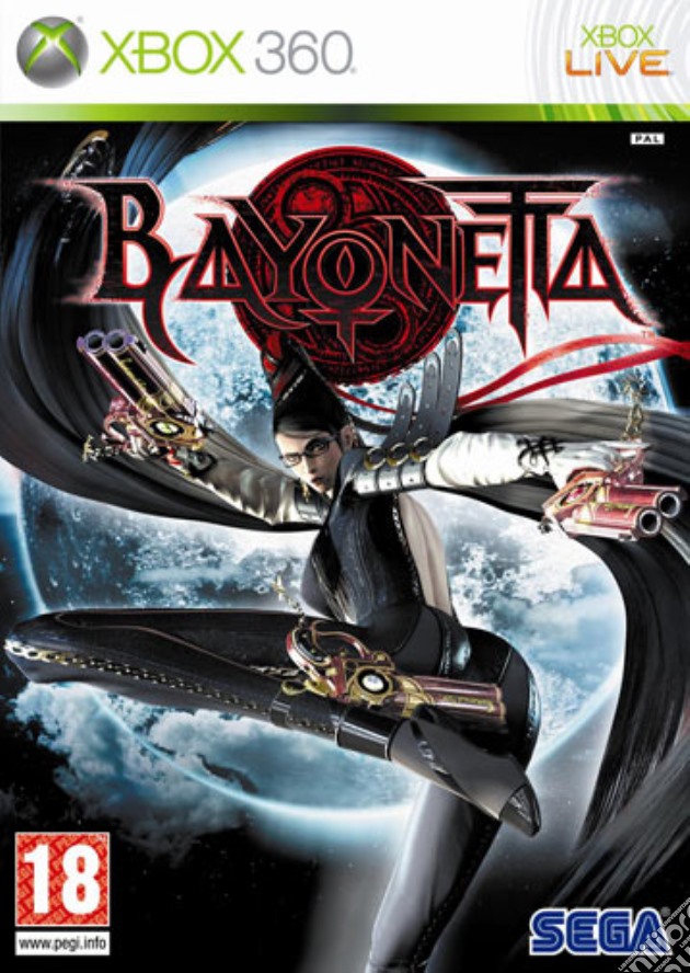 Bayonetta videogame di X360