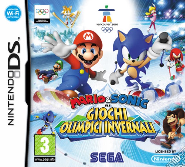 Mario & Sonic Ai Giochi Olimpici Invern. videogame di NDS