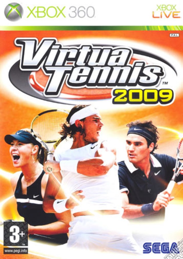 Virtua Tennis 2009 UK videogame di X360