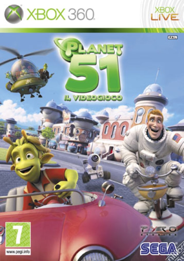 Planet 51 videogame di X360