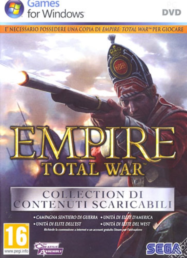 Empire Total War Down.Con.Coll. videogame di PC