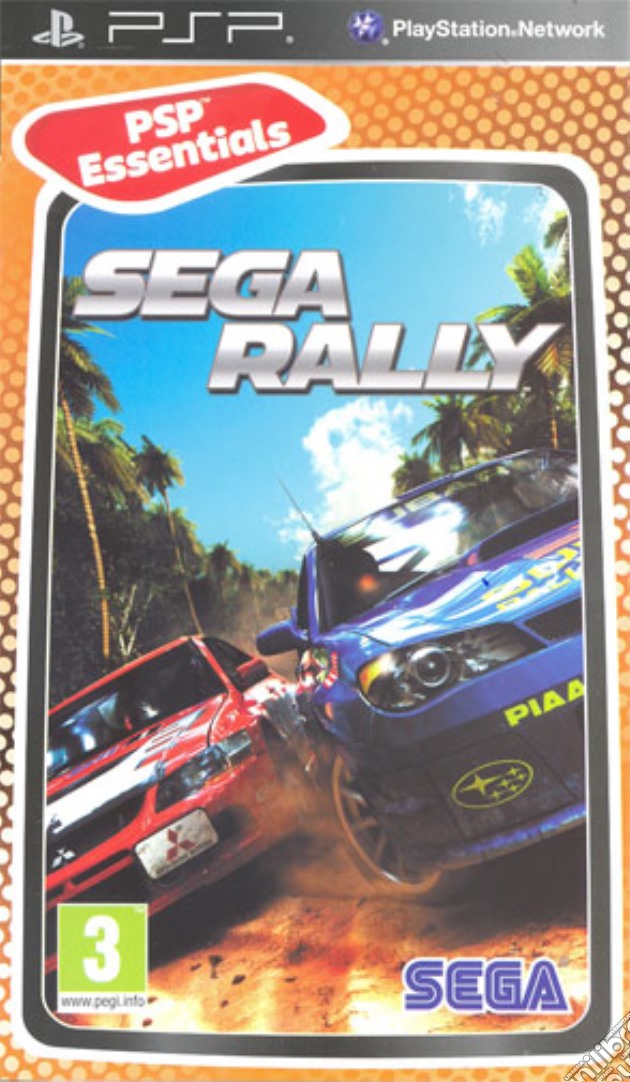 Essentials Sega Rally videogame di PSP