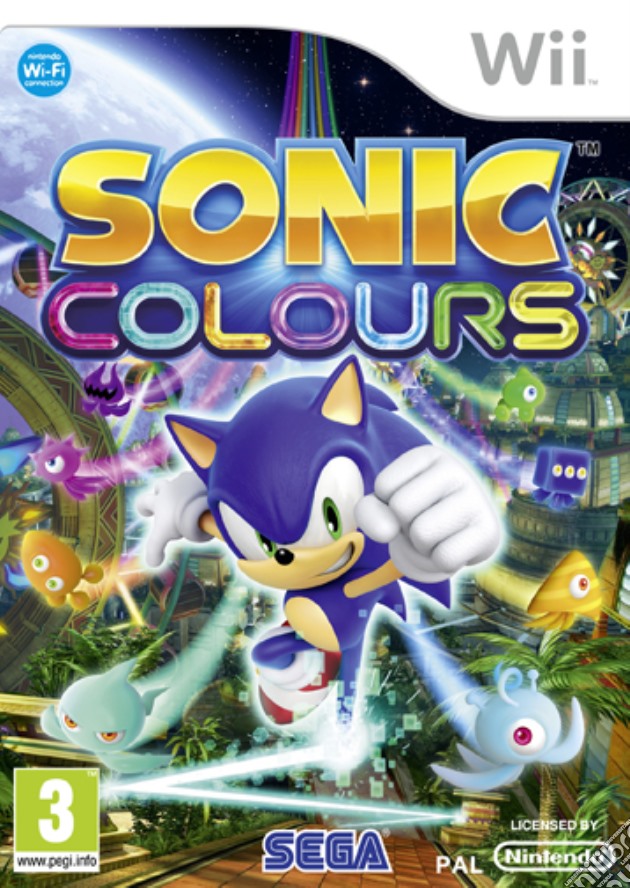 Sonic Colours videogame di WII