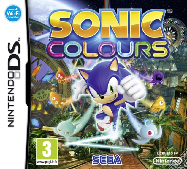 Sonic Colours videogame di NDS