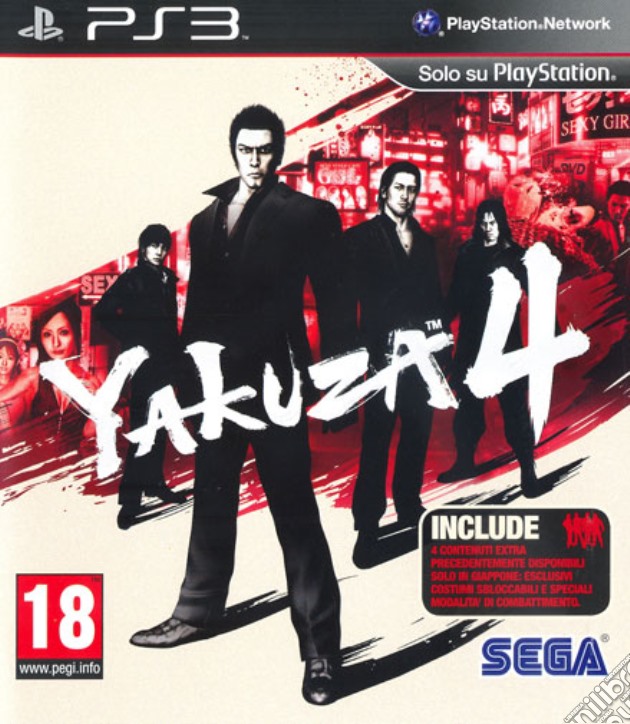 Yakuza 4 videogame di PS3