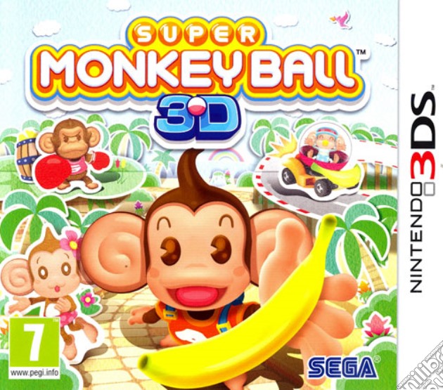 Super Monkey Ball 3D videogame di 3DS