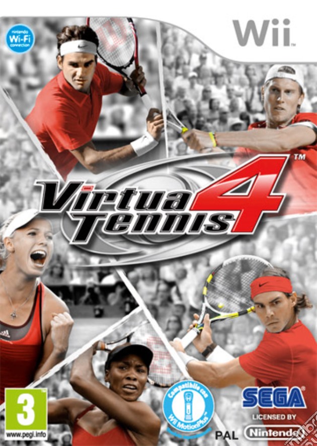 Virtua Tennis 4 videogame di WII