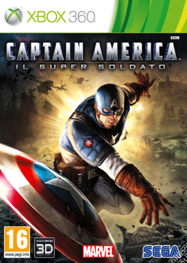 Captain America Il Super Soldato videogame di X360