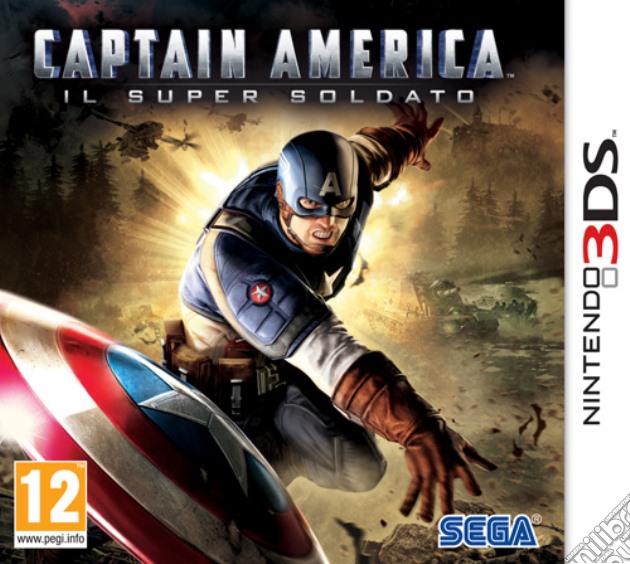 Captain America Il Super Soldato videogame di 3DS