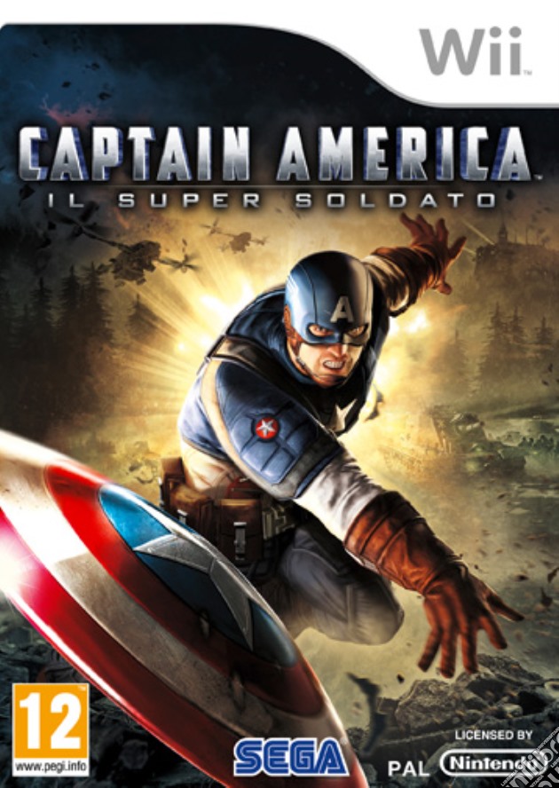 Captain America Il Super Soldato videogame di WII
