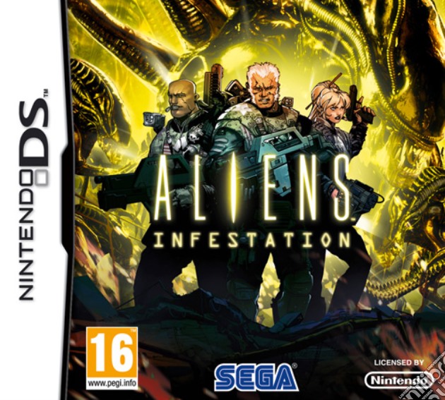 Aliens Infestation videogame di NDS