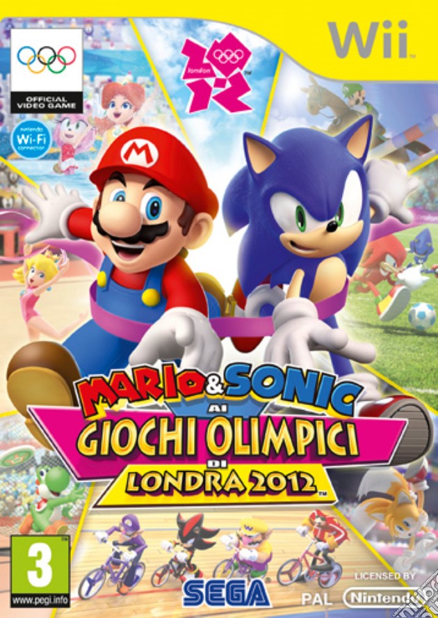 Mario & Sonic Giochi Olimp. Londra 2012 videogame di WII