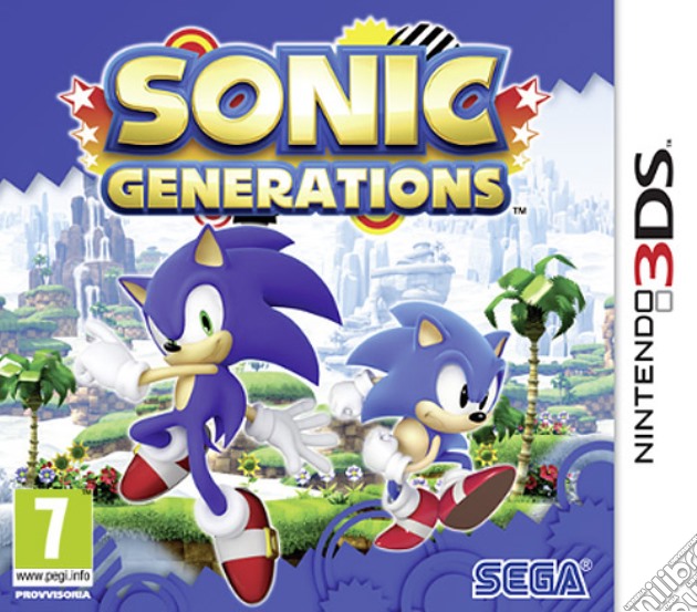 Sonic Generations videogame di 3DS
