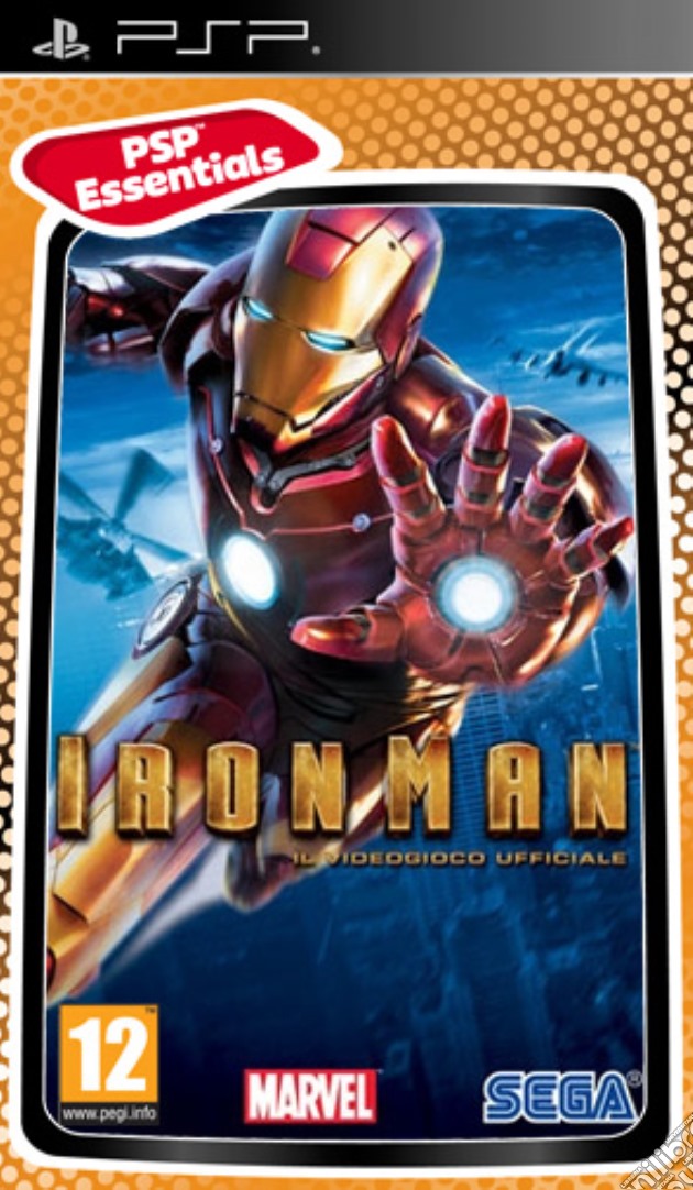 Essentials Iron Man 2 videogame di PSP