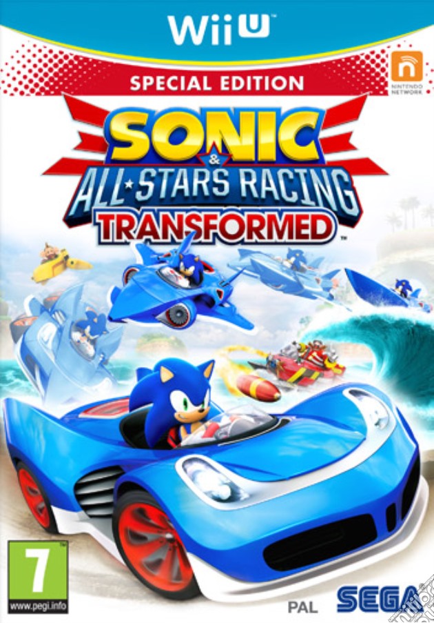 Sonic All Star Racing Transformed videogame di WIIU