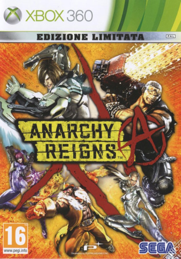 Anarchy Reigns videogame di X360